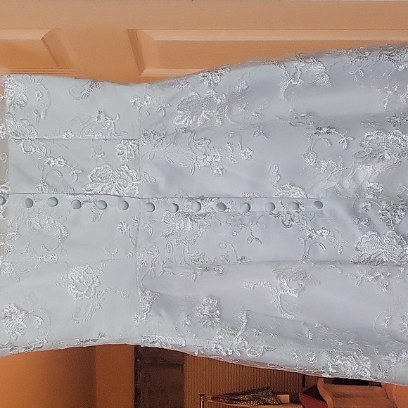 Jaeden Wedding Dress short - Picture 7 of 16